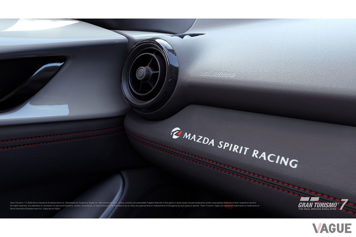 正式発表前にもかかわらず『グランツーリスモ７』に収録されたマツダ「MSR ロードスター 12R」