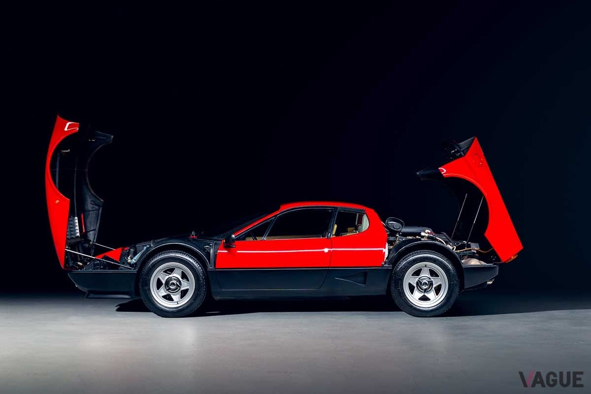 オークションに出品された1978年式フェラーリ「512BB」Simon Gosselin(c)2025 Courtesy of RM Sotheby's