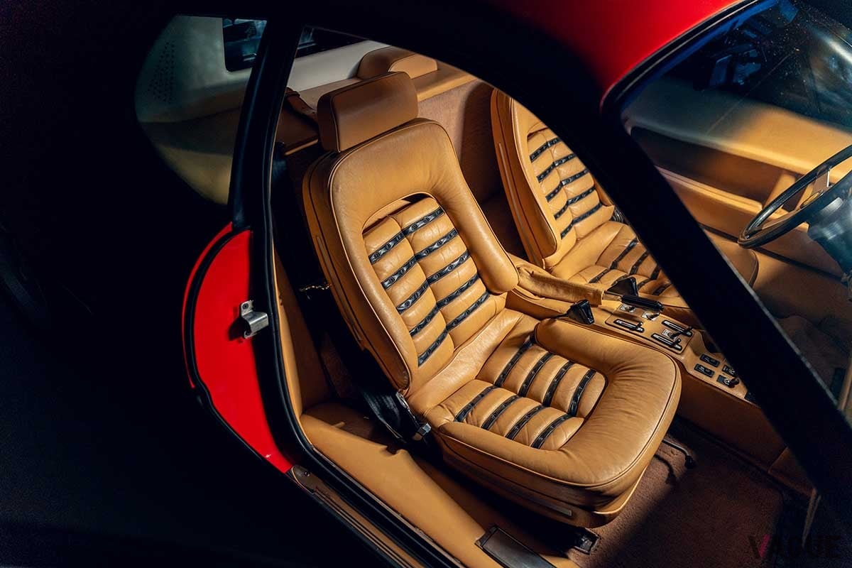 オークションに出品された1978年式フェラーリ「512BB」Simon Gosselin(c)2025 Courtesy of RM Sotheby's