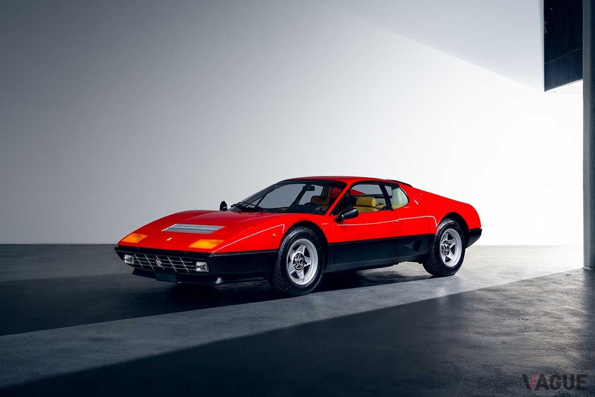 オークションに出品された1978年式フェラーリ「512BB」Simon Gosselin(c)2025 Courtesy of RM Sotheby's