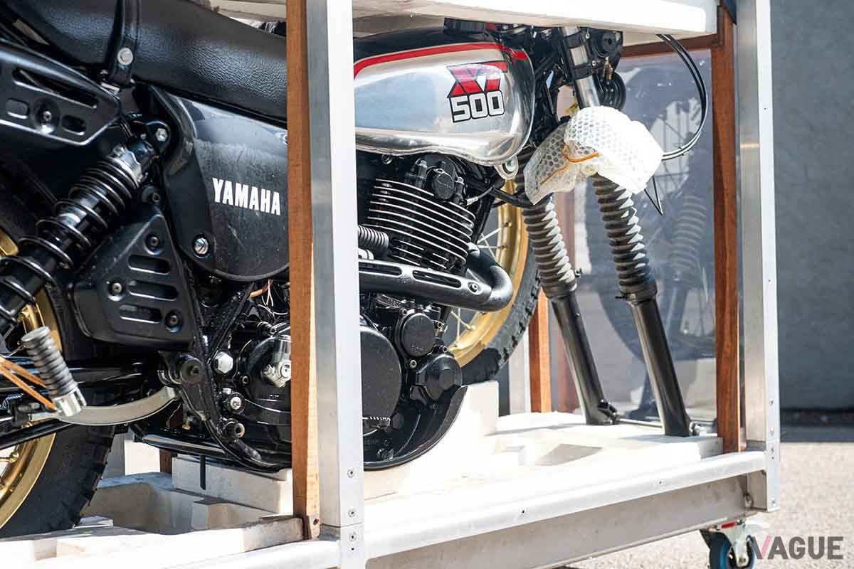 オークションに出品された1988年式ヤマハ「XT500」Loic Kernen(c)2025 Courtesy of RM　Sotheby's
