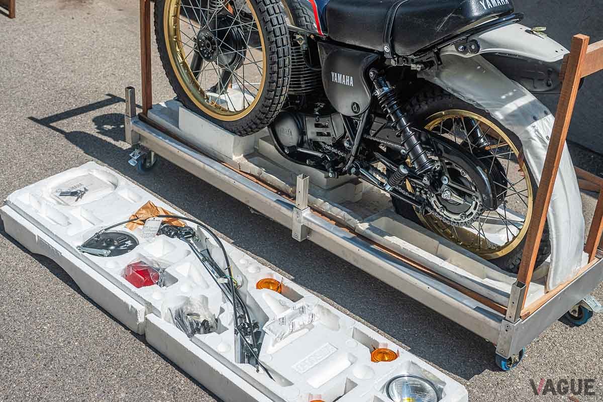 オークションに出品された1988年式ヤマハ「XT500」Loic Kernen(c)2025 Courtesy of RM　Sotheby's