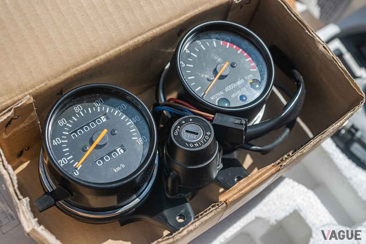 オークションに出品された1988年式ヤマハ「XT500」Loic Kernen(c)2025 Courtesy of RM　Sotheby's