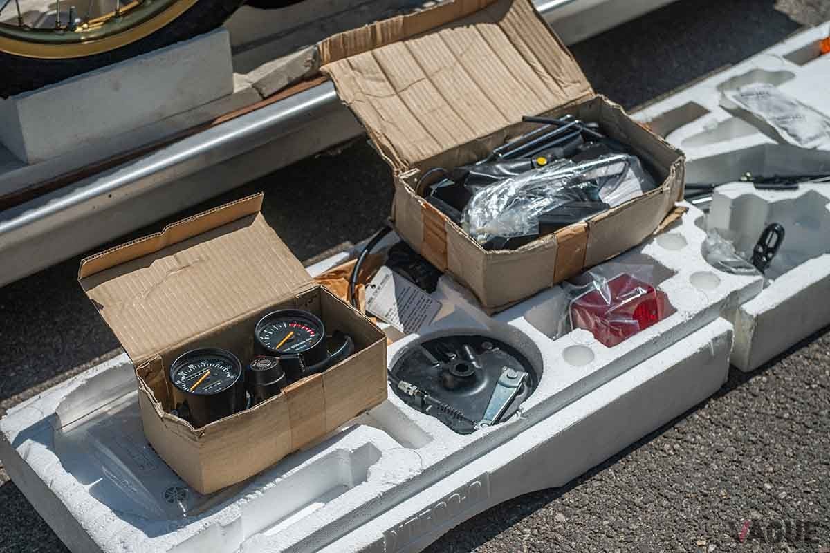 オークションに出品された1988年式ヤマハ「XT500」Loic Kernen(c)2025 Courtesy of RM　Sotheby's