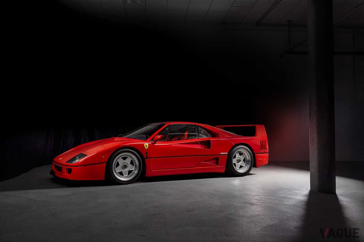 オークションに出品予定の1989年式フェラーリ「F40」Nail Fraser(c)2025 Courtesy of RM Sotheby's
