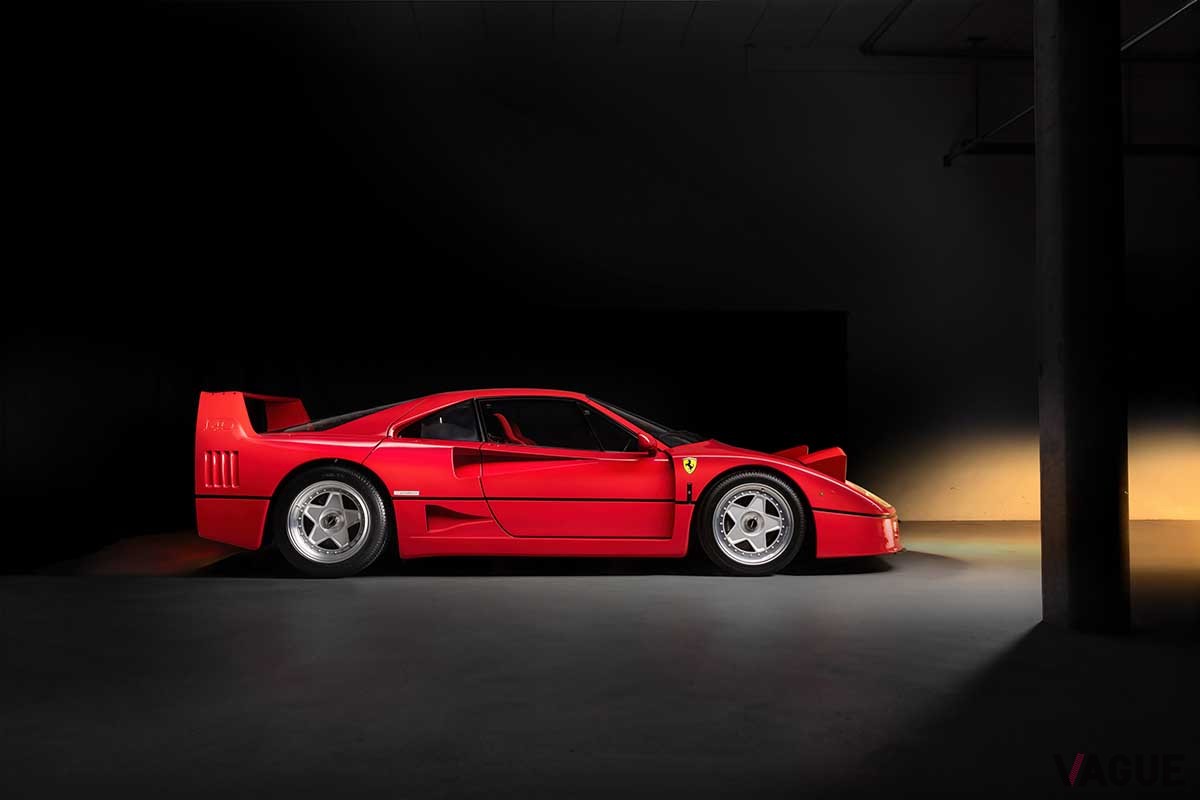 オークションに出品予定の1989年式フェラーリ「F40」Nail Fraser(c)2025 Courtesy of RM Sotheby's