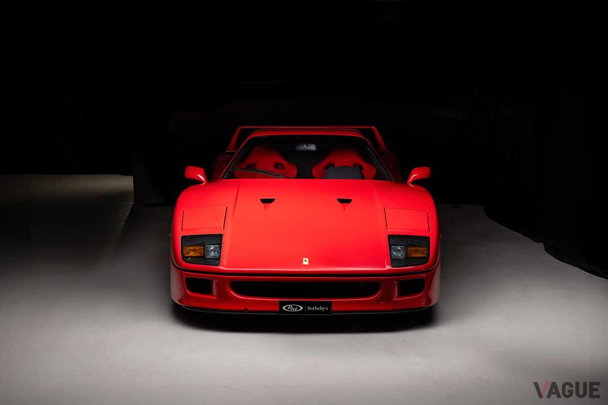 オークションに出品予定の1989年式フェラーリ「F40」Nail Fraser(c)2025 Courtesy of RM Sotheby's