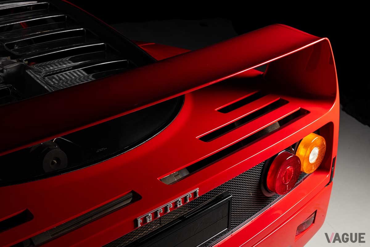 オークションに出品予定の1989年式フェラーリ「F40」Nail Fraser(c)2025 Courtesy of RM Sotheby's