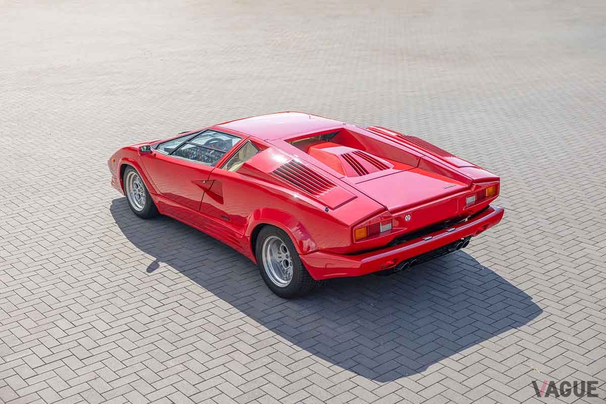 オークションに出品される1990年式ランボルギーニ「カウンタック25周年記念モデル」Alexander Babic(c)2025 Courtesy of RM Sotheby's