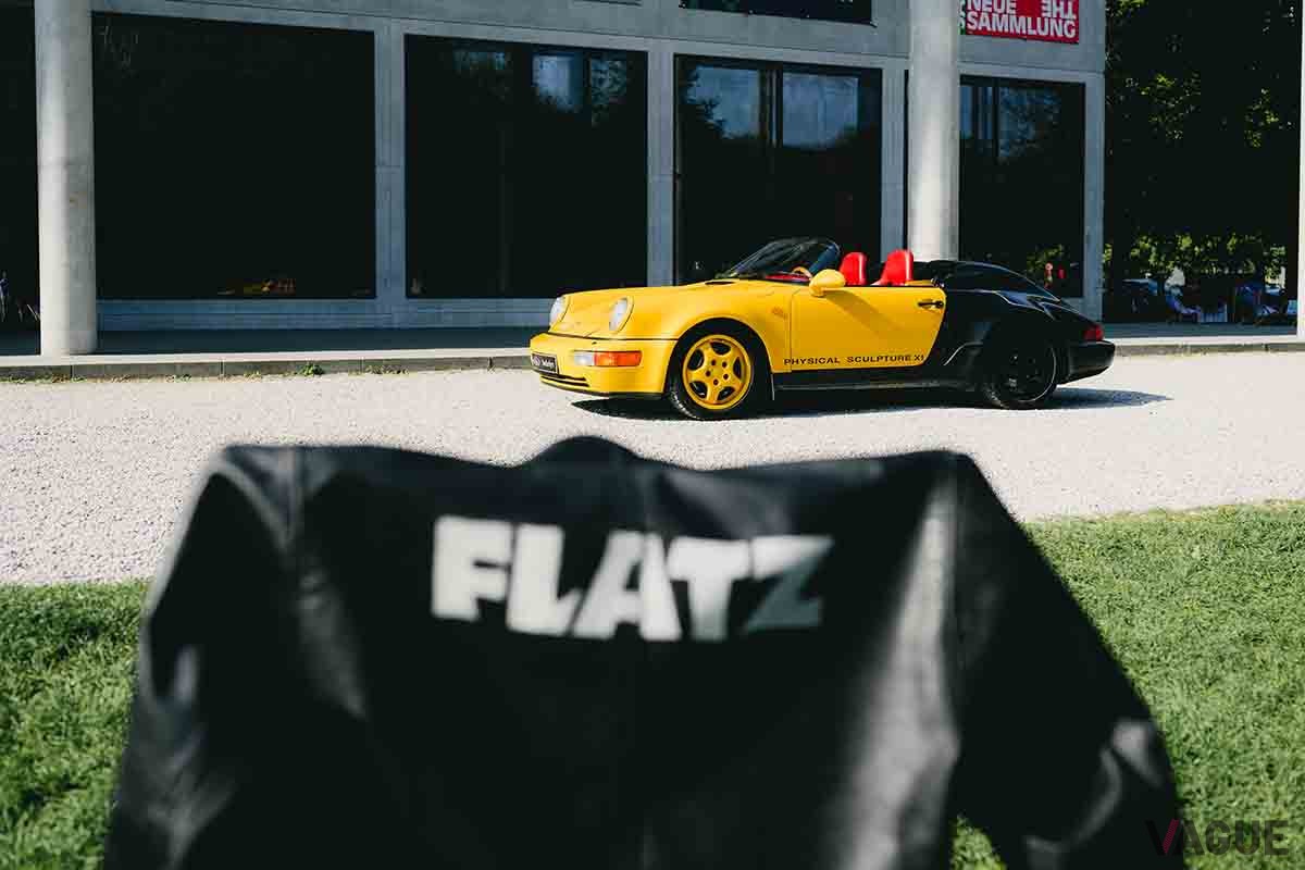 オークションに出品される予定の1994年式ポルシェ「911スピードスター」ターボルック“フィジカルスカルプチャーXI” Maximilian Vogi(c)2025 Courtesy of RM Sotheby's 