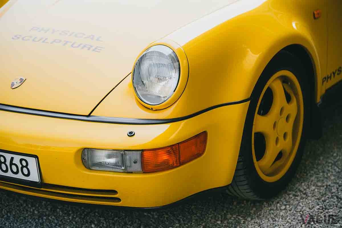 オークションに出品される予定の1994年式ポルシェ「911スピードスター」ターボルック“フィジカルスカルプチャーXI” Maximilian Vogi(c)2025 Courtesy of RM Sotheby's 