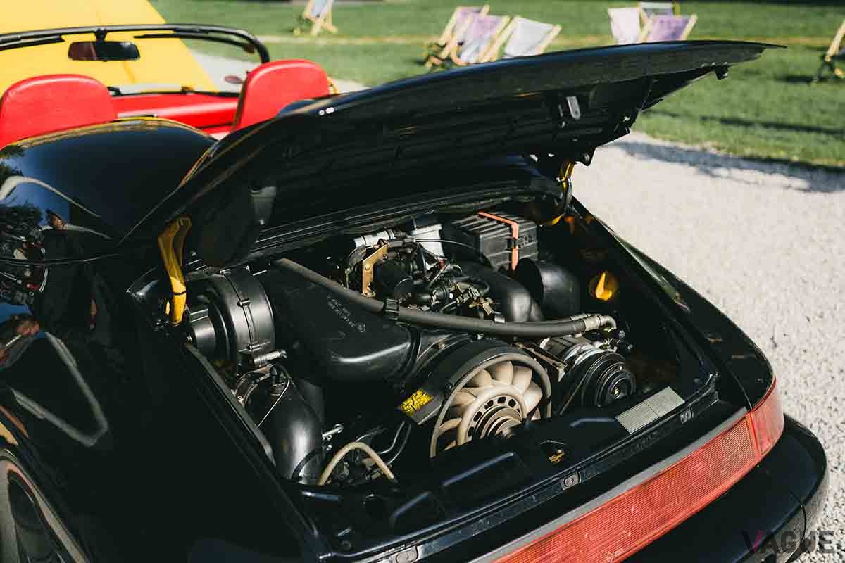 オークションに出品される予定の1994年式ポルシェ「911スピードスター」ターボルック“フィジカルスカルプチャーXI” Maximilian Vogi(c)2025 Courtesy of RM Sotheby's 