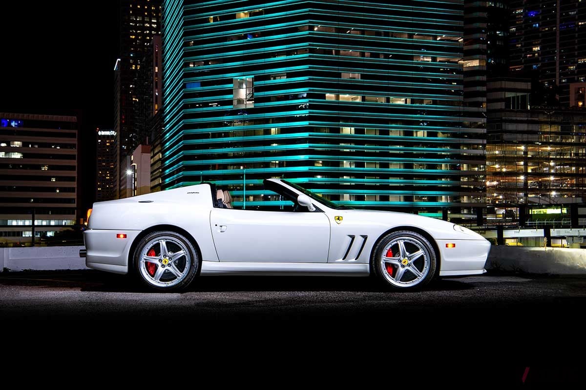 RMサザビーズのオークションに出品される予定の2005年式フェラーリ「スーパーアメリカ」(c)2025 Courtesy of RM Sotheby's