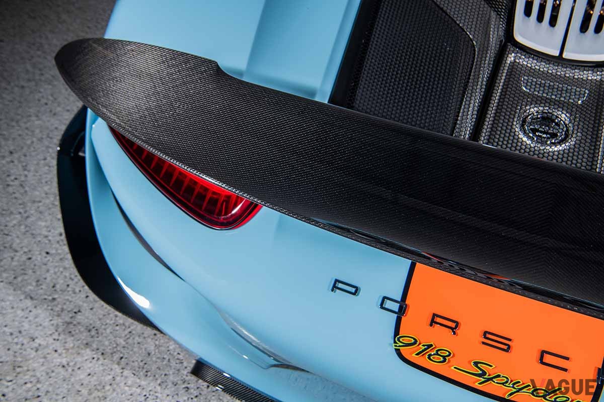オークションに出品された2015年式ポルシェ「918スパイダー“ヴァイザッハ・パッケージ”」Jorge Guasso(c)2025 Courtesy of RM Sotheby's