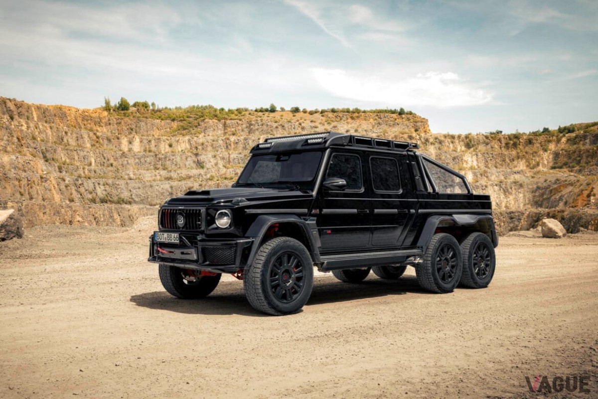 圧倒的な存在感を放つブラバス「XLP 800 6×6アドベンチャー」