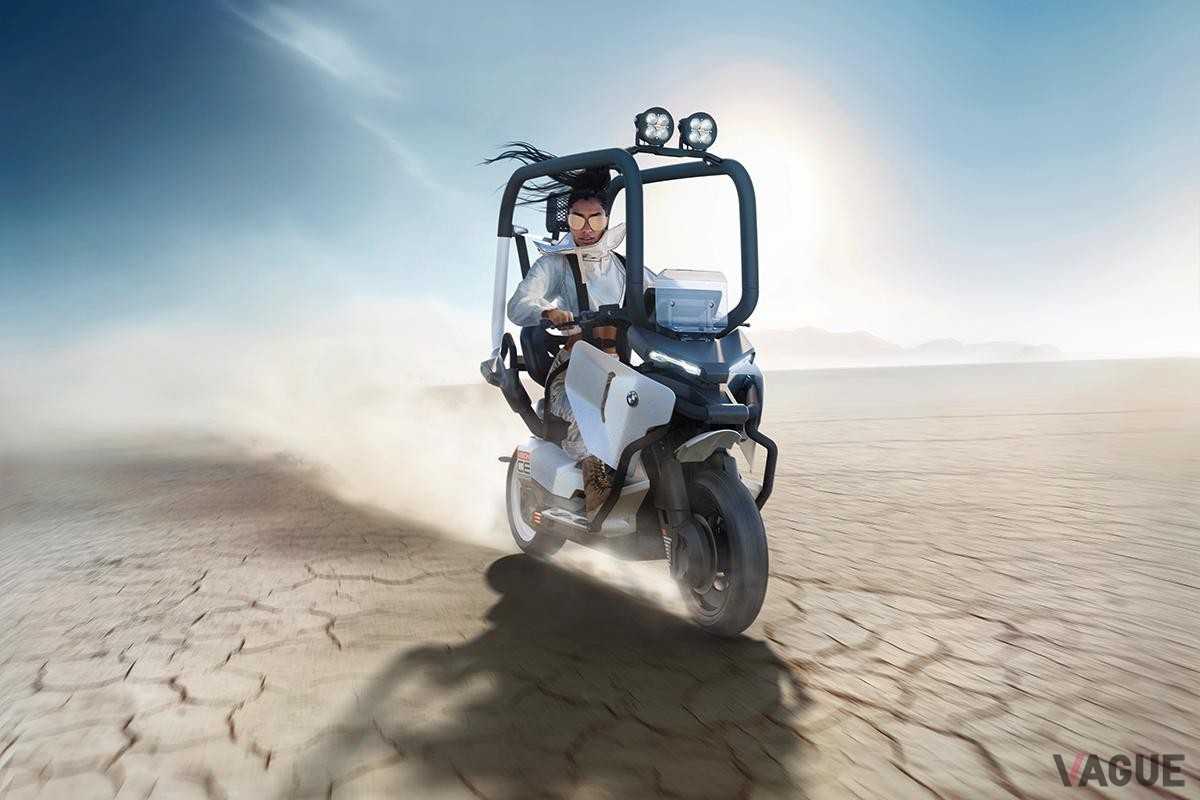 IAAモビリティ2025で世界初公開されるBMWモトラッド「ビジョンCE」