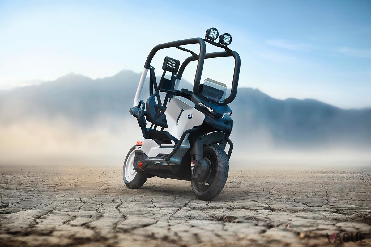 IAAモビリティ2025で世界初公開されるBMWモトラッド「ビジョンCE」