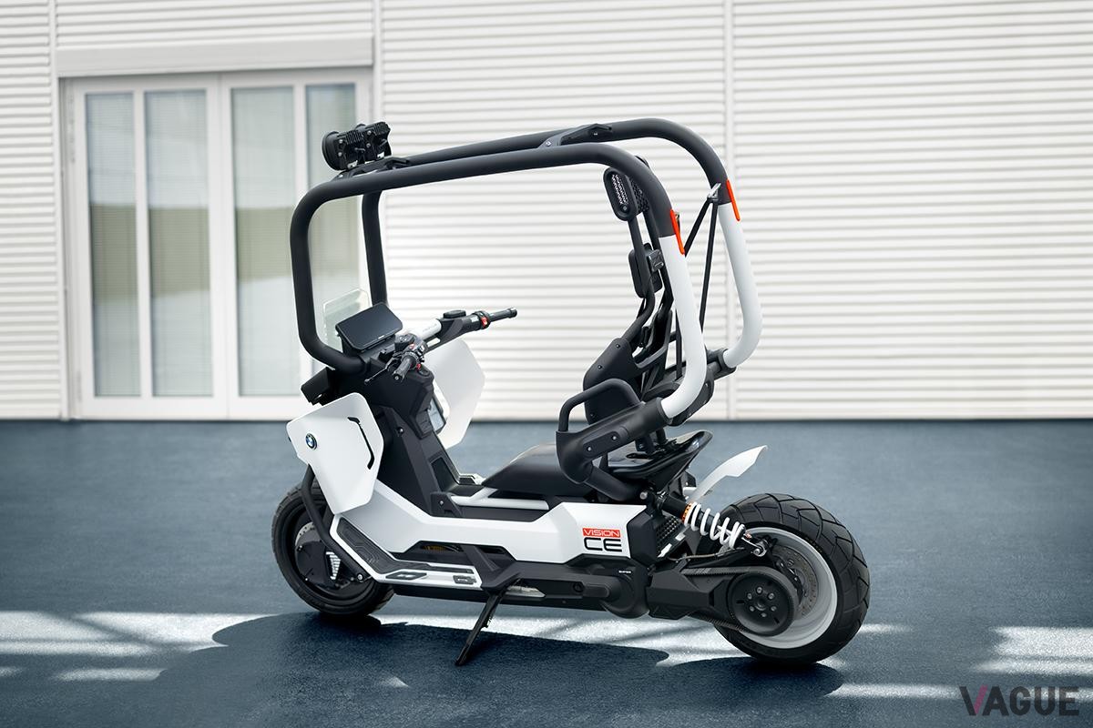 IAAモビリティ2025で世界初公開されるBMWモトラッド「ビジョンCE」