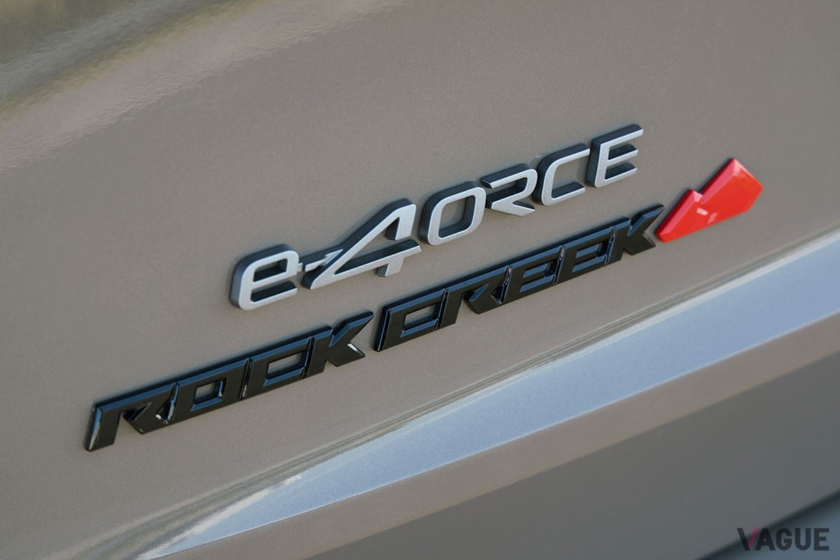日産「エクストレイル ROCK CREEK e-4ORCE」