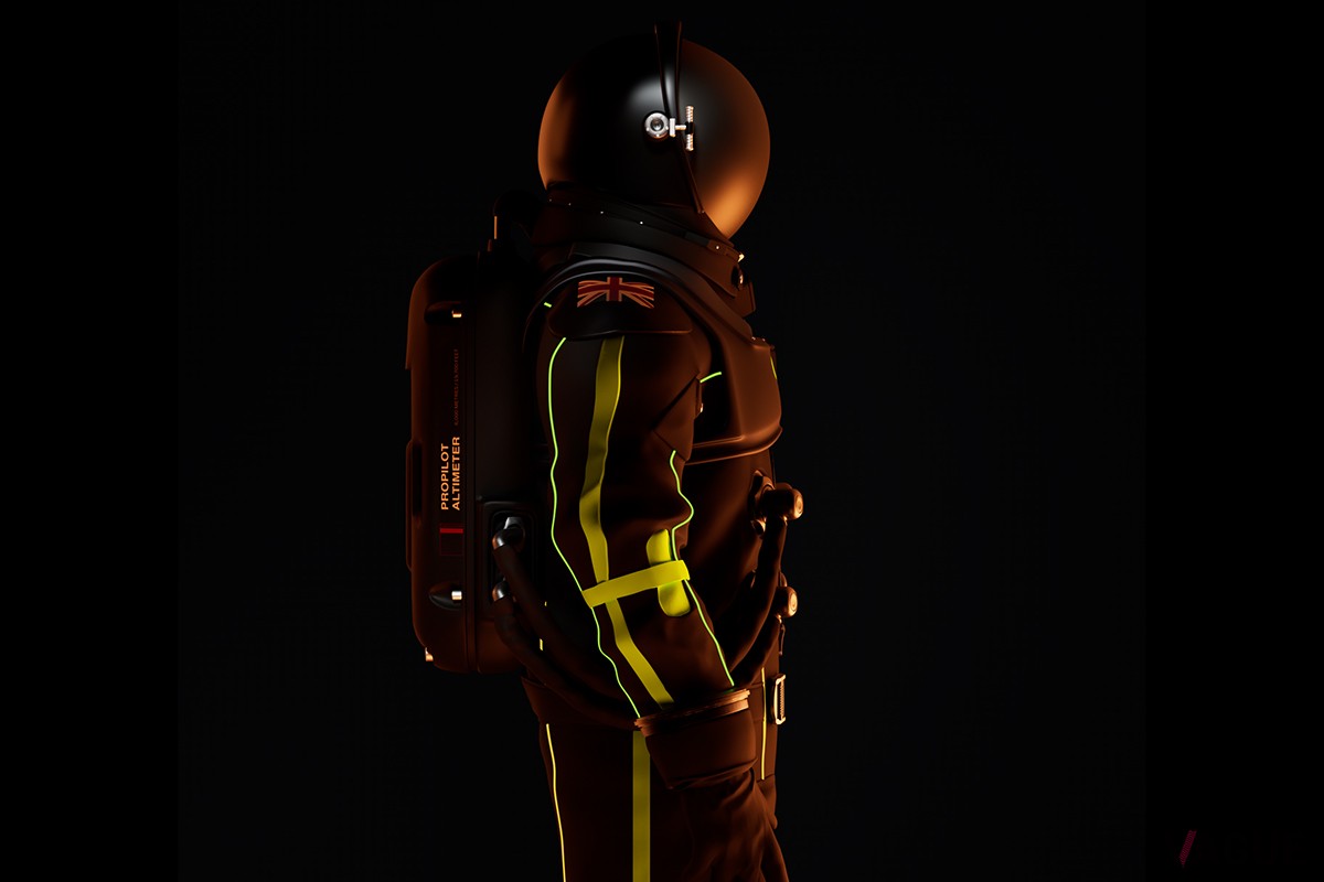 宇宙旅行や冒険をイメージさせる大胆なデザインは、80年代のスニーカーや映画「2001年宇宙の旅」が着想源となっている