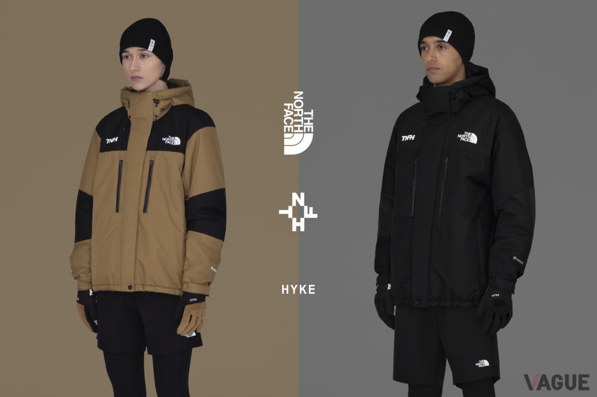 THE NORTH FACE × HYKE インサレーショントレイルジャケット ザ・ノース・フェイス×ハイク」のラストコレクションが登場