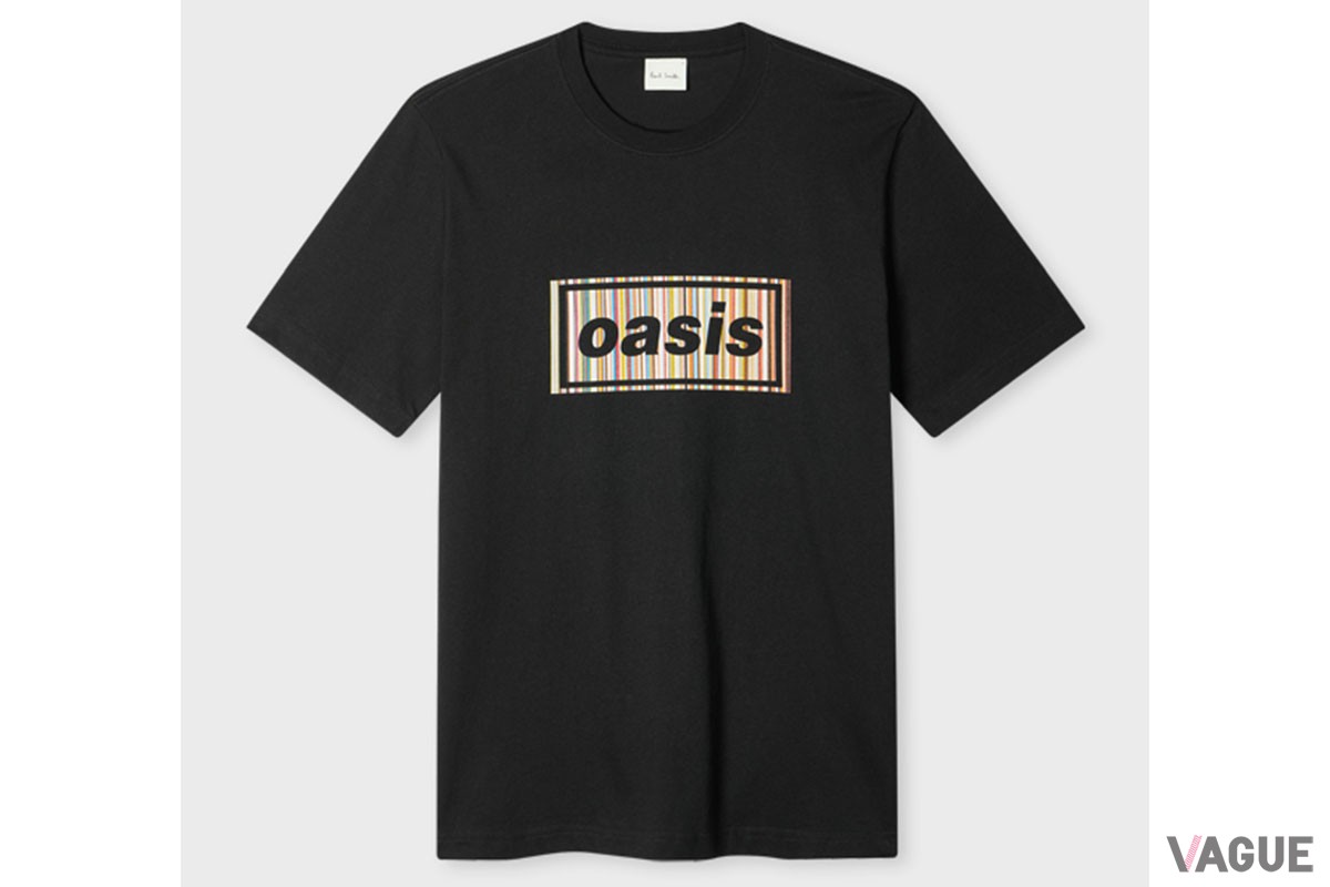 Paul Smith×Oasis シグネチャーストライプロゴ Tシャツ：1万6500円