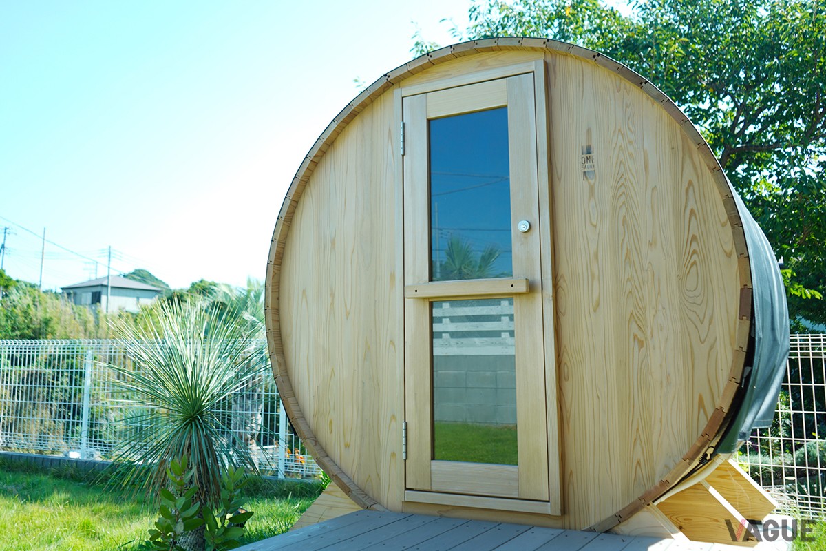 サウナブランド「ONE SAUNA」のバレルサウナ