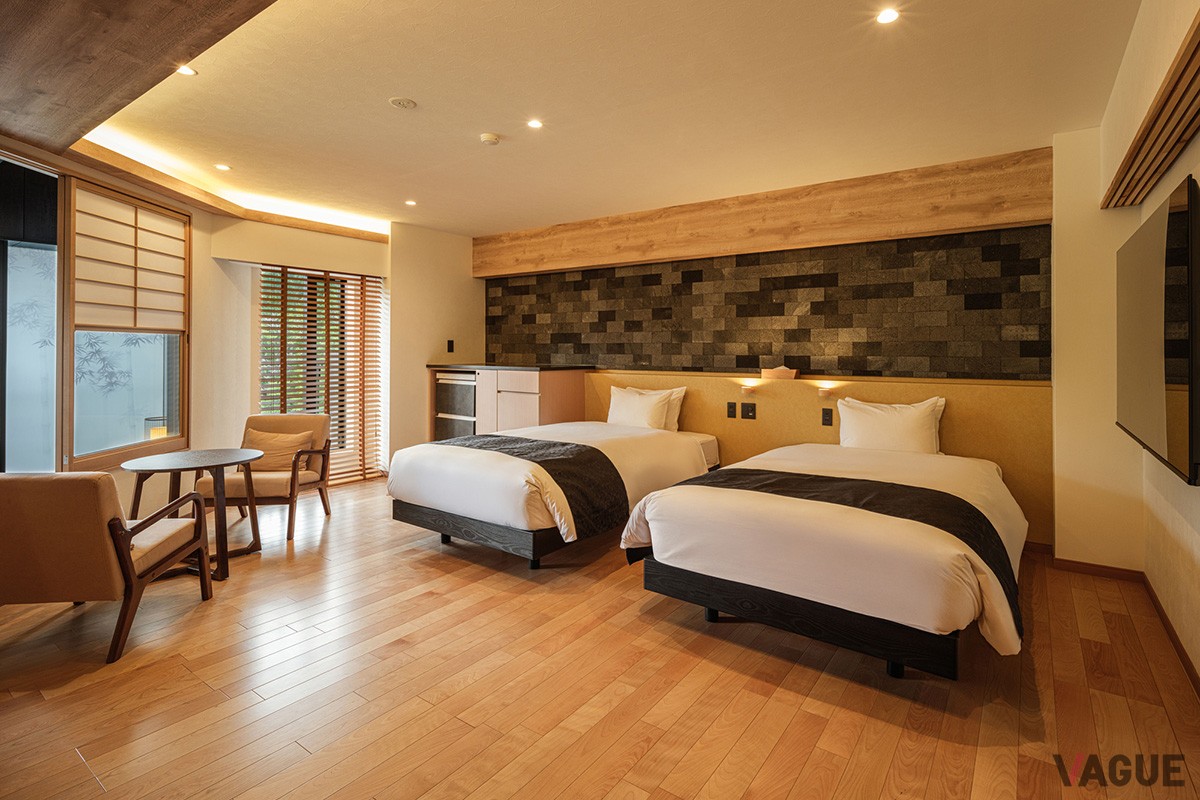快適性とデザインを追求した、全11室の客室