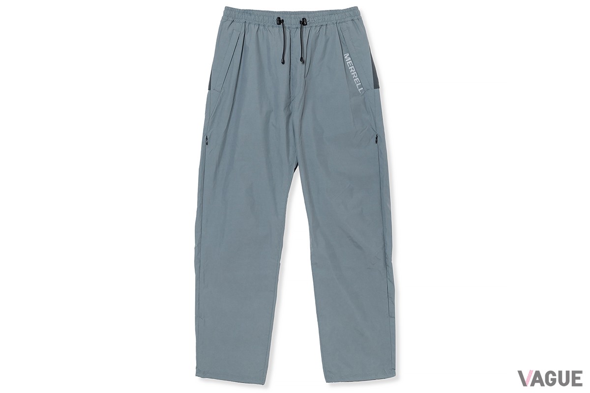 ナイロン ジップアップ パンツ（GREY）：1万9800円