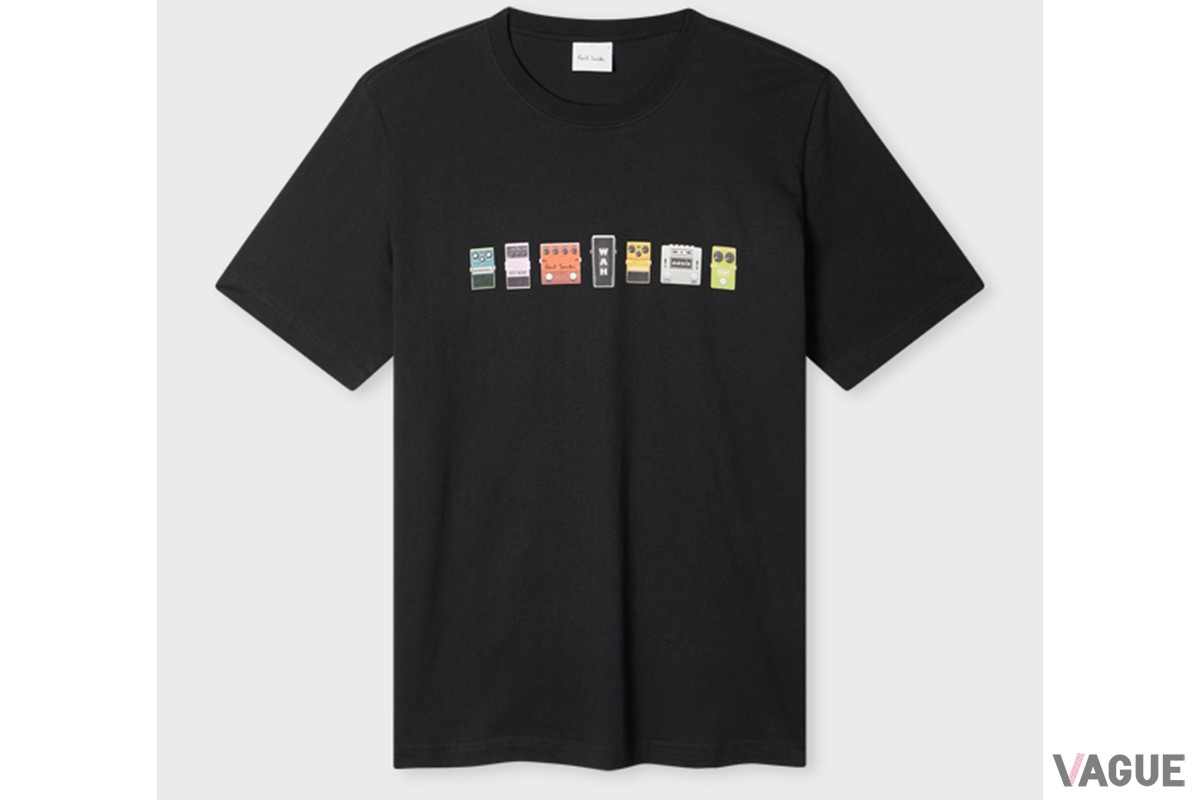 Paul Smith×Oasis ギターペダル Tシャツ：1万6500円