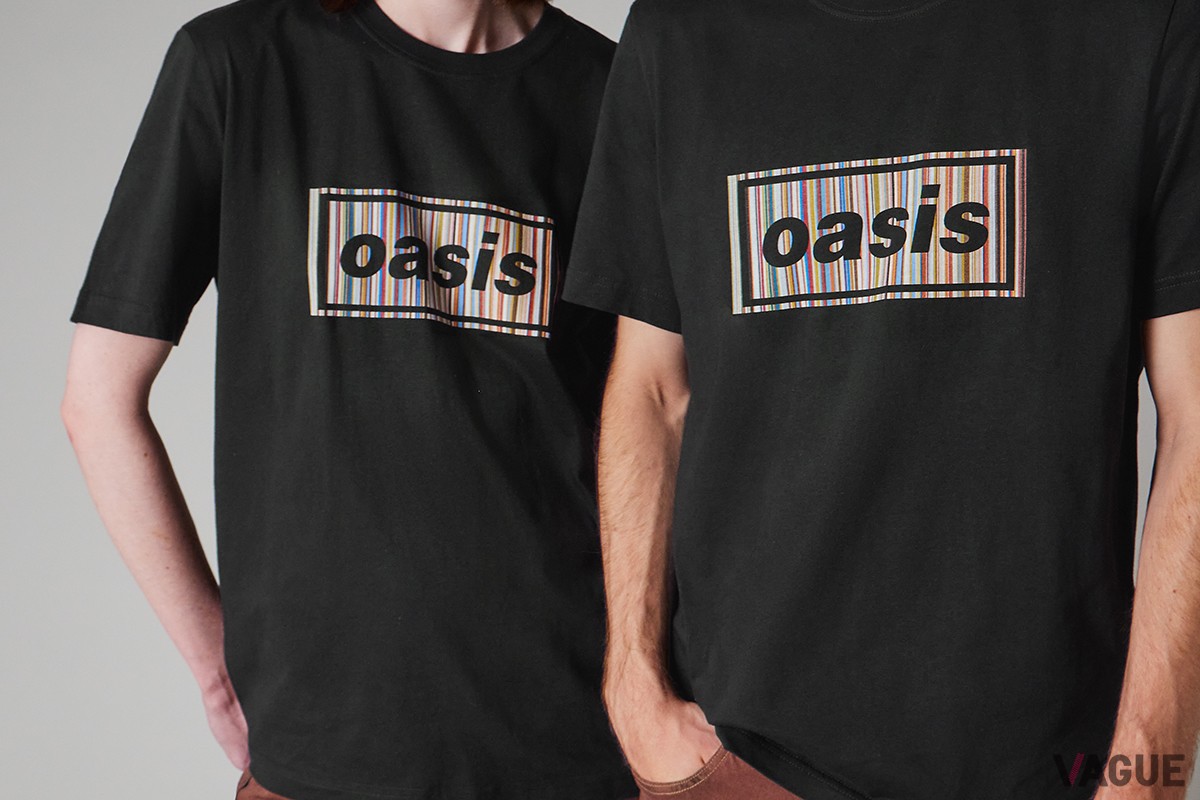 Paul Smith×Oasis シグネチャーストライプロゴ Tシャツ：1万6500円