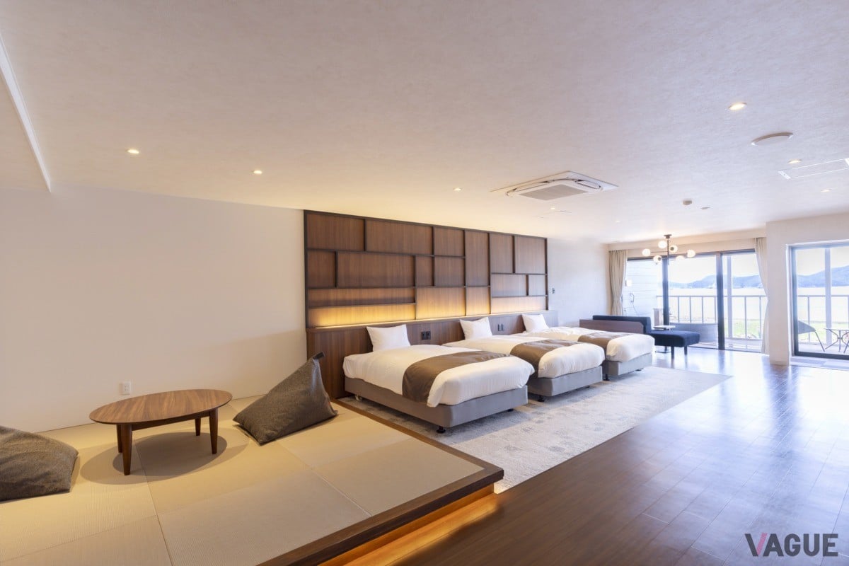 オーシャンビューを満喫できる客室