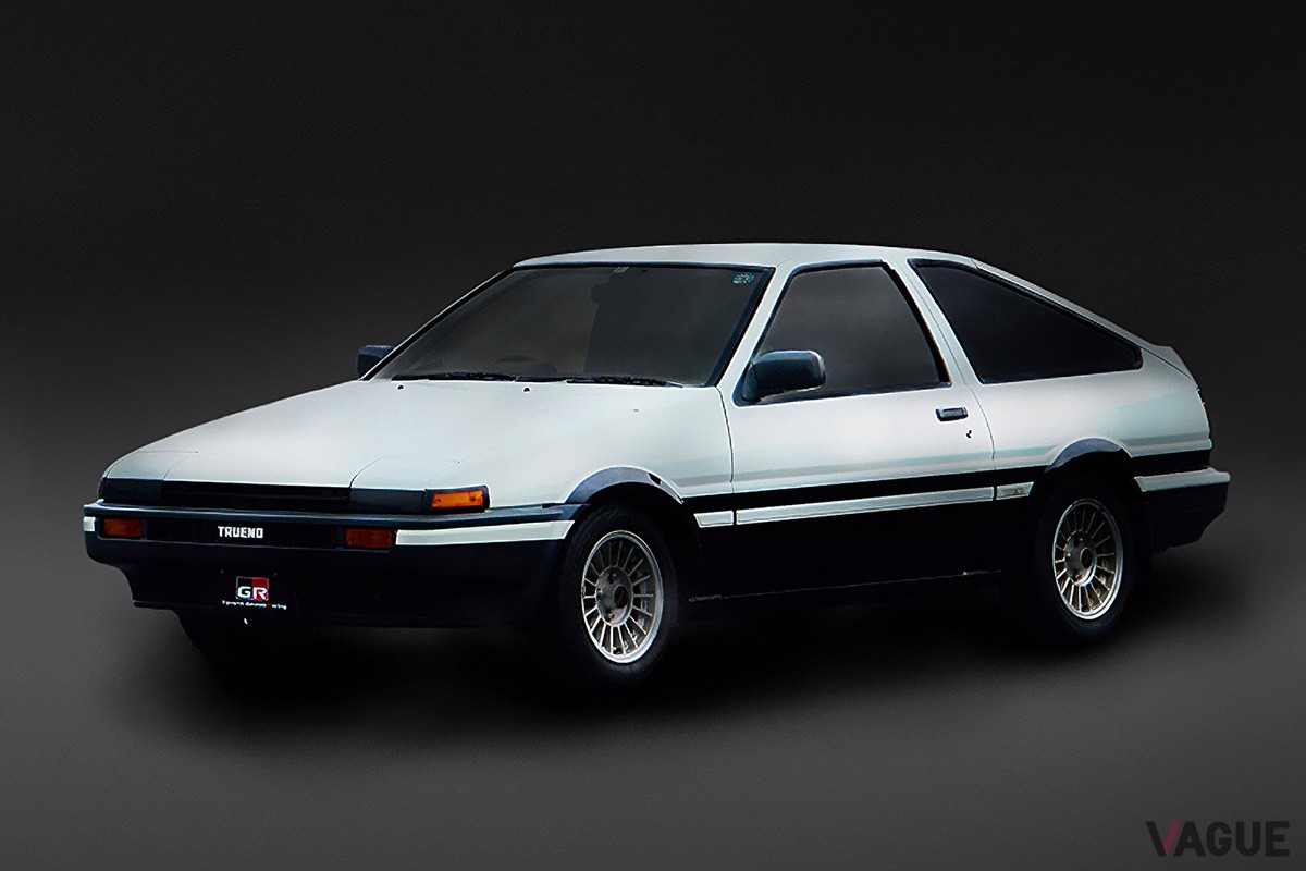 “4A-GE”エンジンが搭載されたAE86型「スプリンタートレノ」