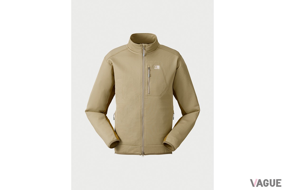カリマー「octa midlayer zip-up」
