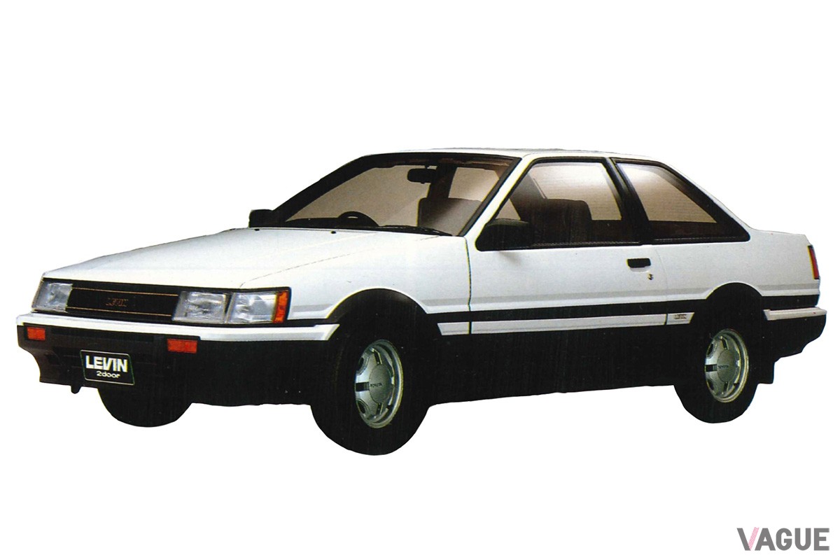 “4A-GE”エンジンが搭載されたAE86型「カローラレビン」