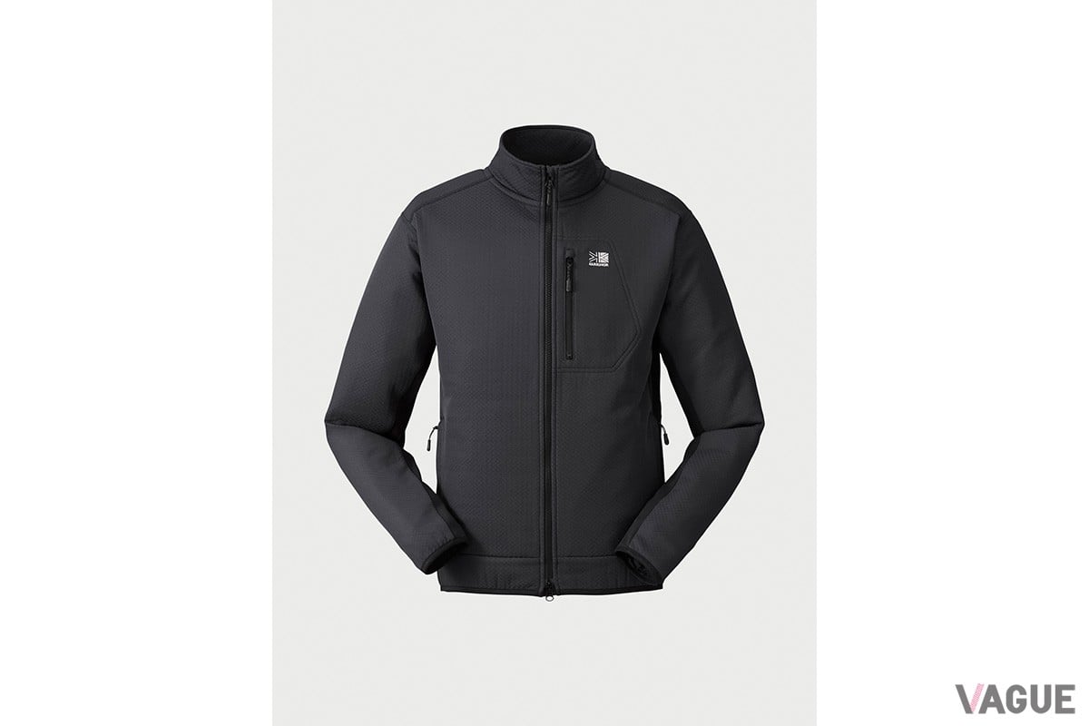 カリマー「octa midlayer zip-up」