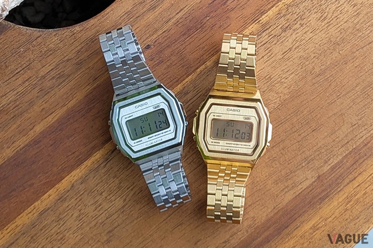 カラーバリーエーションはゴールドとシルバーの2種類