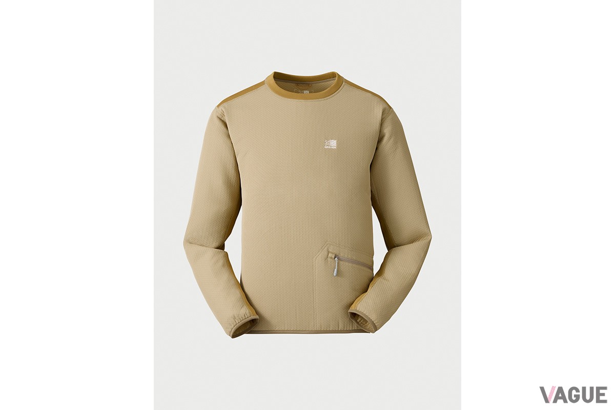 カリマー「octa midlayer crew」