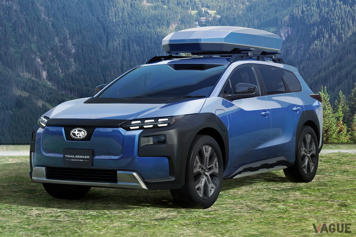 スバル「トレイルシーカー」のプロトタイプ（日本仕様）