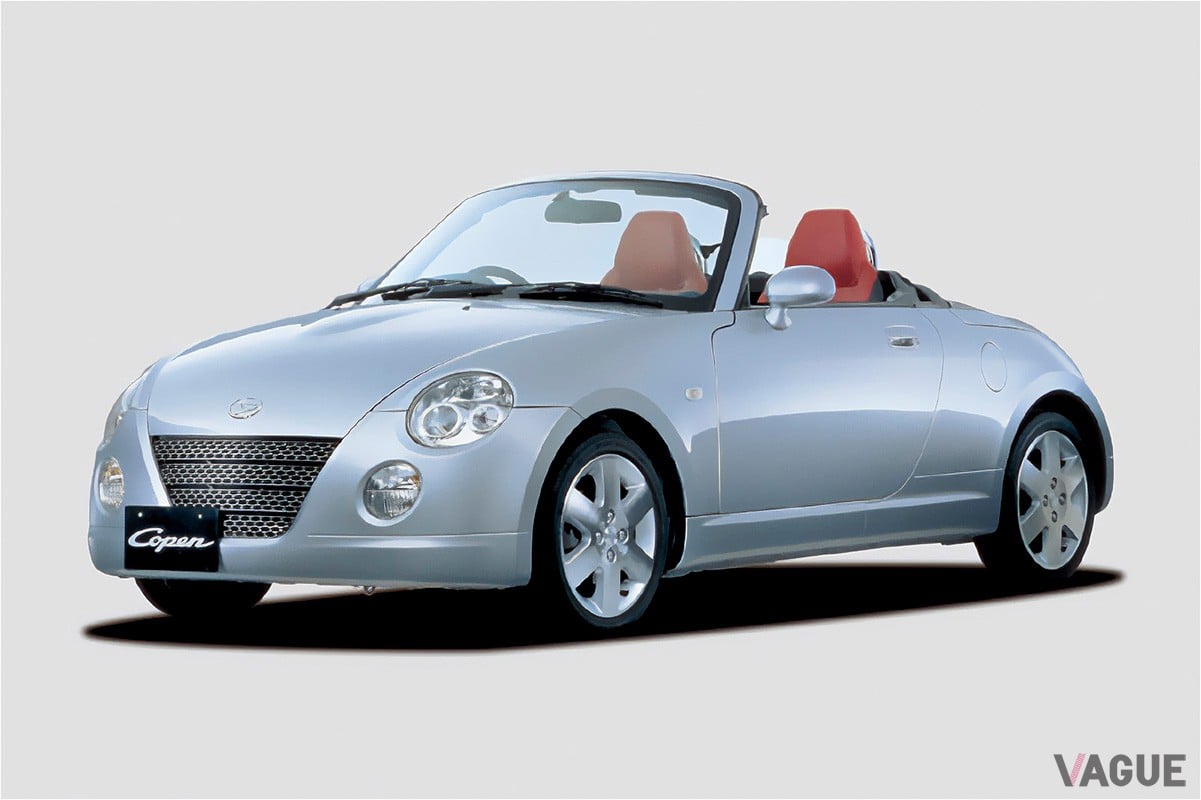 2002年に登場したダイハツ初代「コペン」