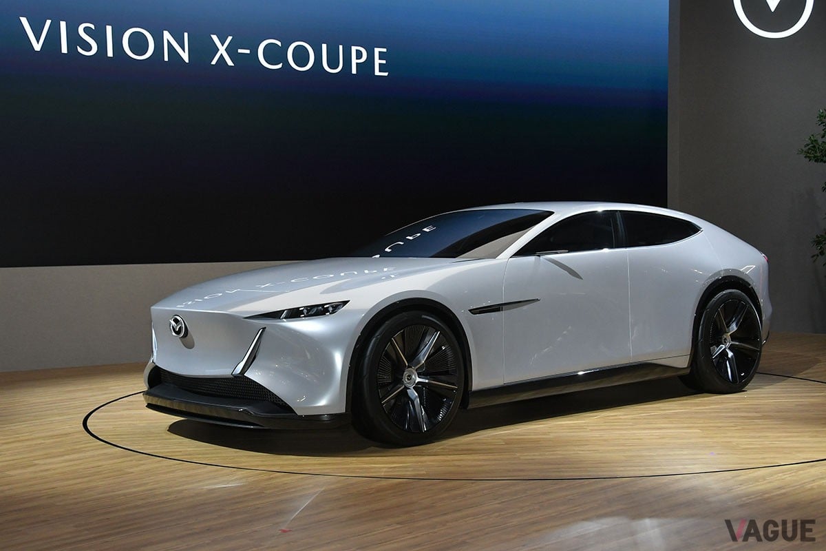 「マツダ ビジョン クロスクーペ」
