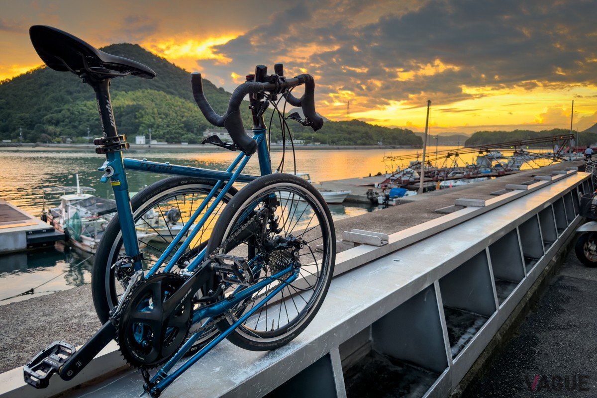 走りも折りたたみも性能に妥協しないFCXは旅自転車としても頼りになる