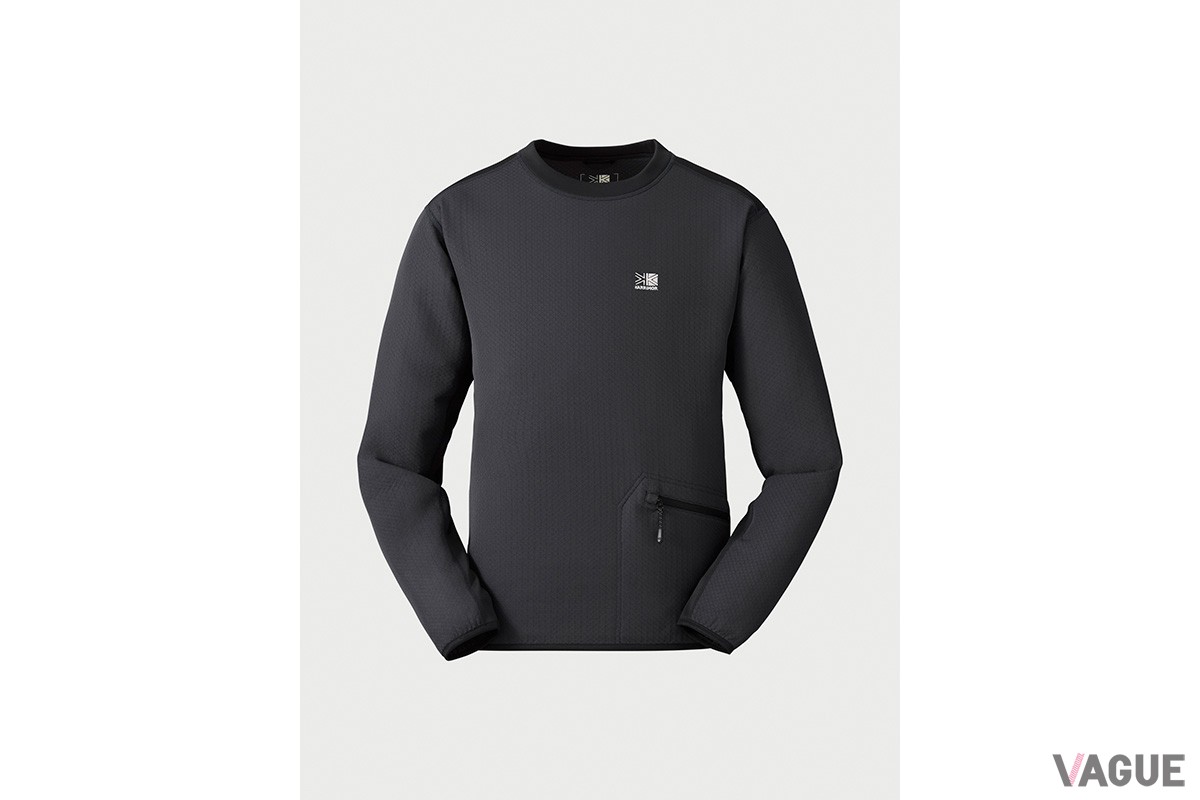 カリマー「octa midlayer crew」