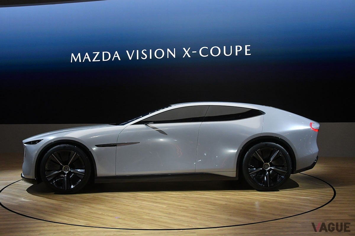 「マツダ ビジョン クロスクーペ」