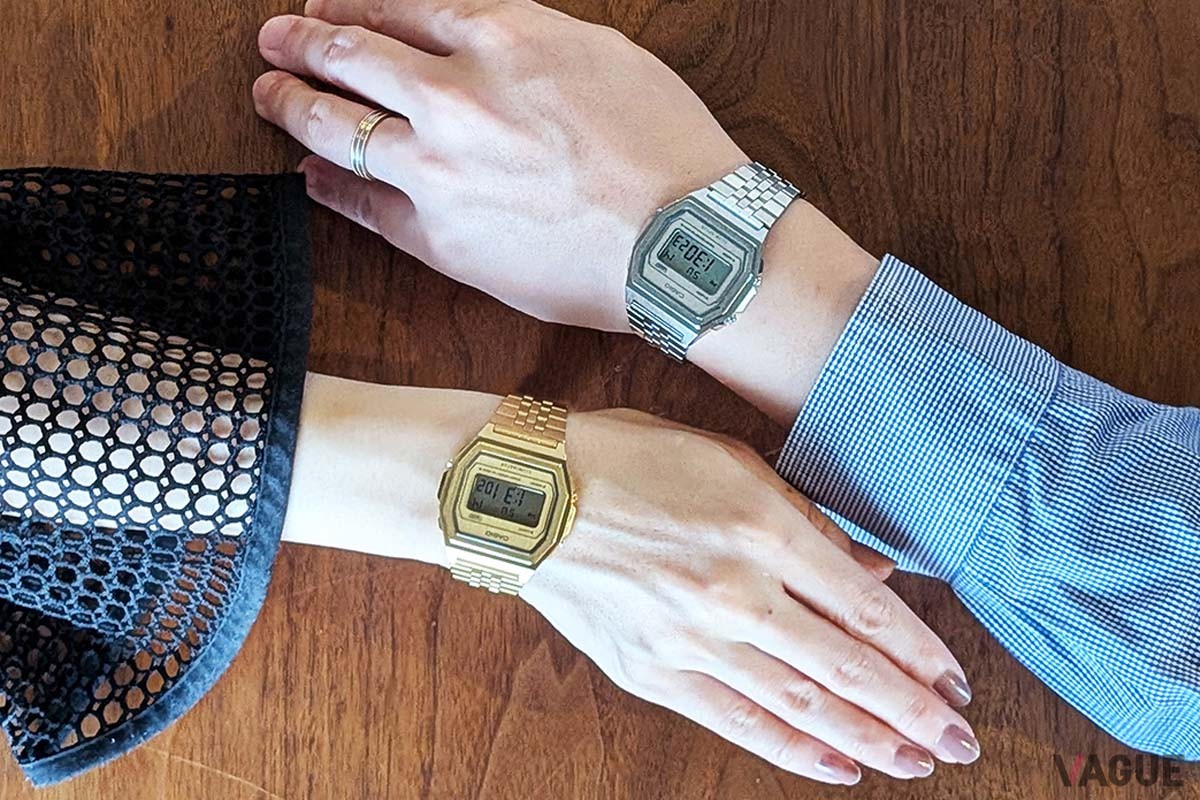 ワントーン仕上げの落ち着いた雰囲気は、ユニセックスで使うことができる