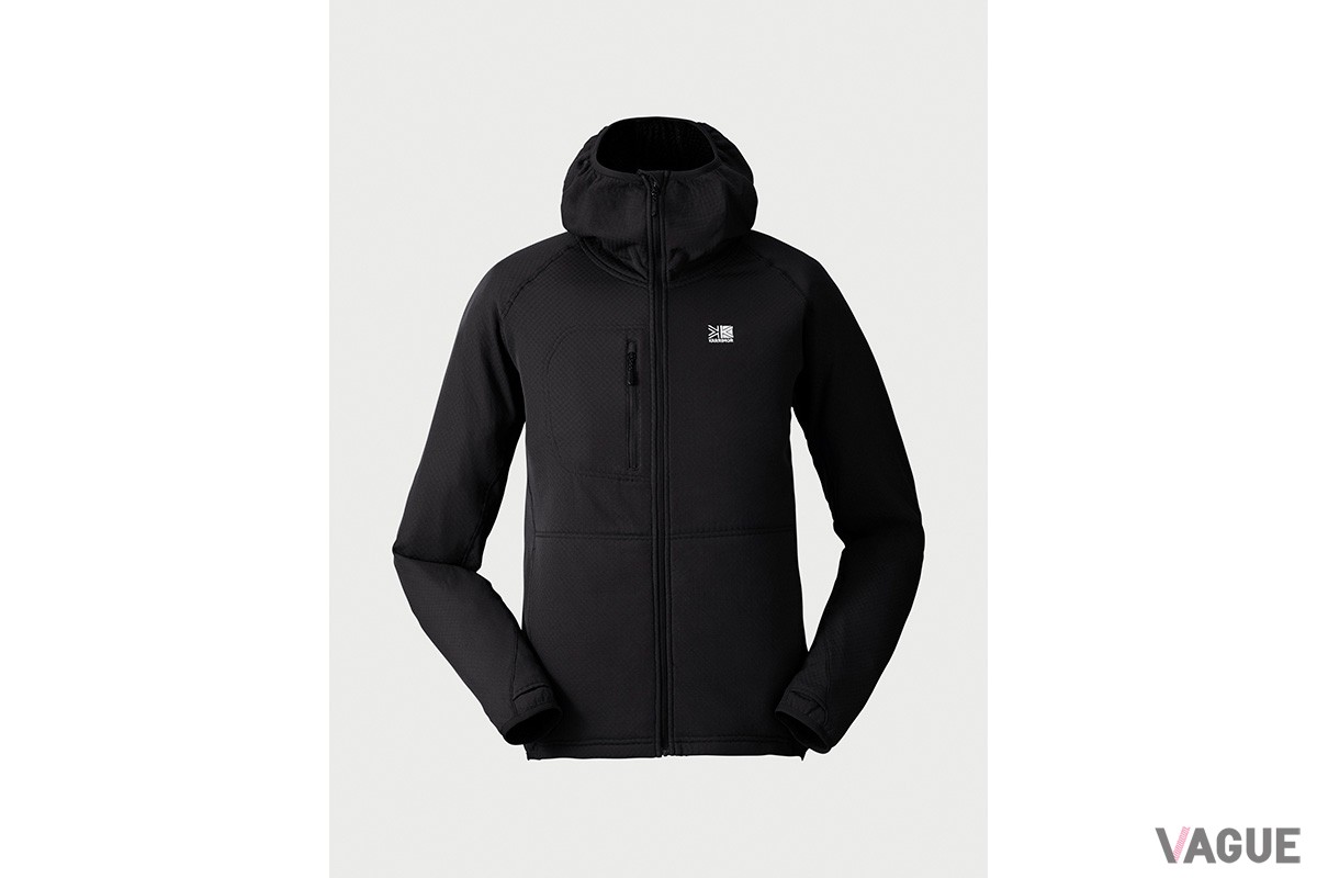 カリマー「octa thermal zip hoodie」