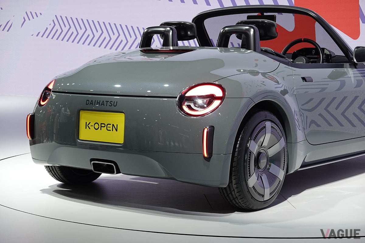 ダイハツのコンセプトカー「K-OPEN」