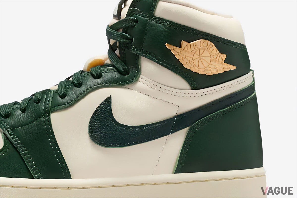 ビンテージ感のあるツートーンカラーに「ゴールドのウイングロゴ」が