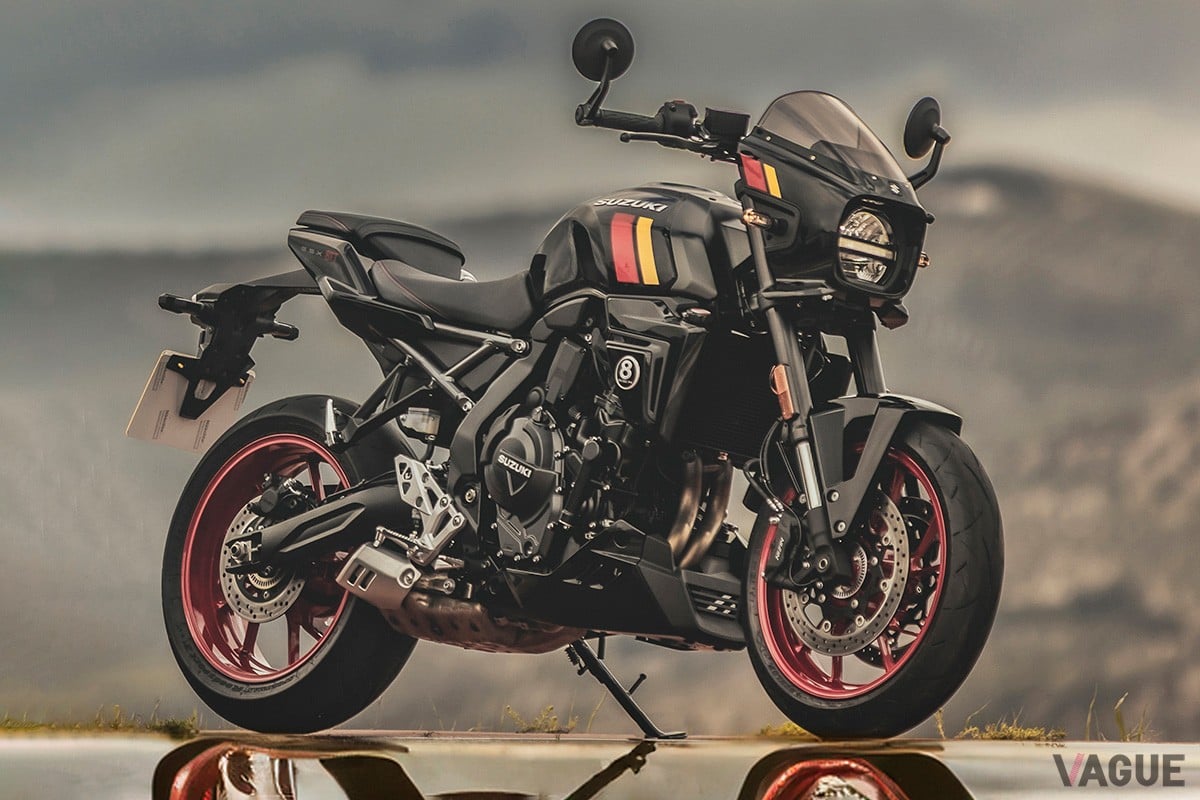 「ジャパンモビリティショー2025」で日本初出展されるスズキの新ストリートバイク「GSX-8TT」