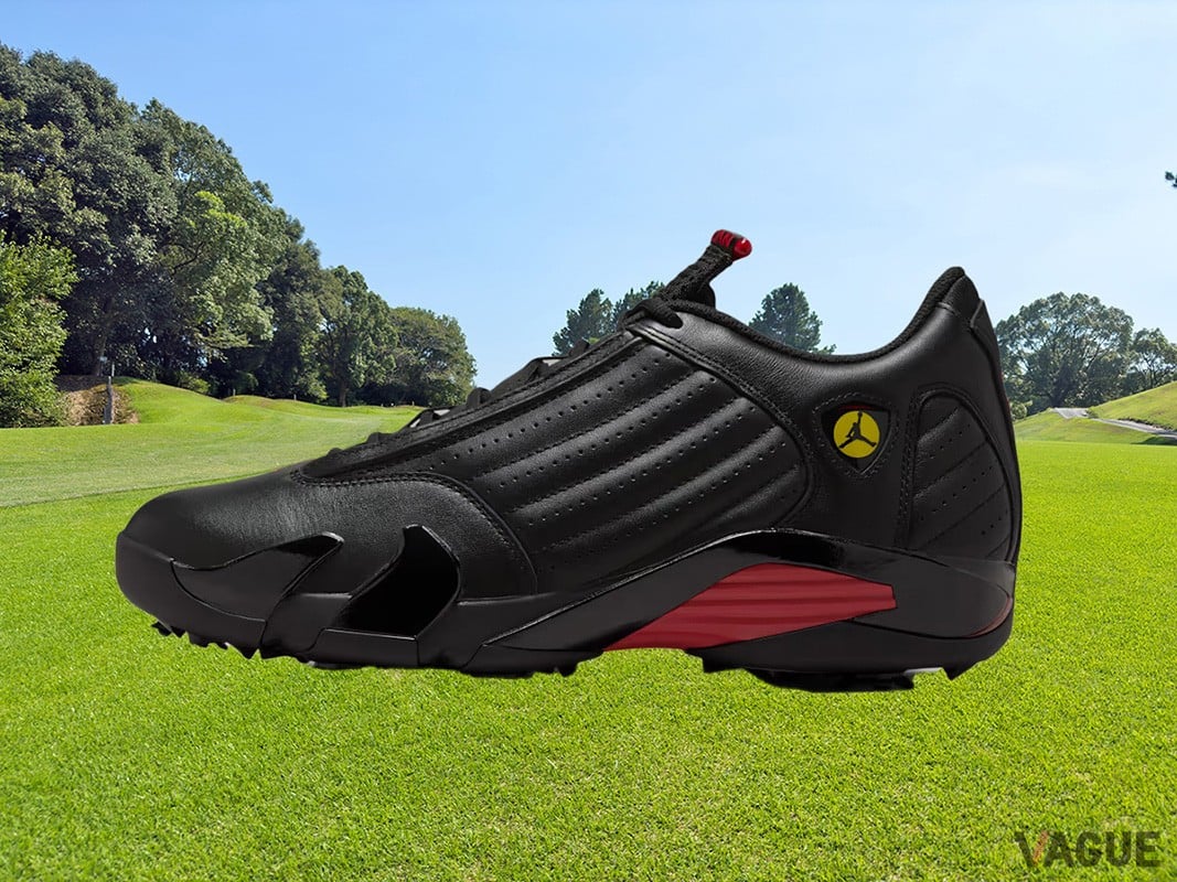 ゴルフシューズ「エア ジョーダン 14 G」に新色“ブラック/バーシティレッド”が登場